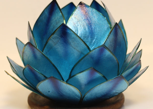 Lotus Fyrfadsstager Wood