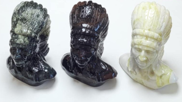 Indianere i Xiuyan Jade