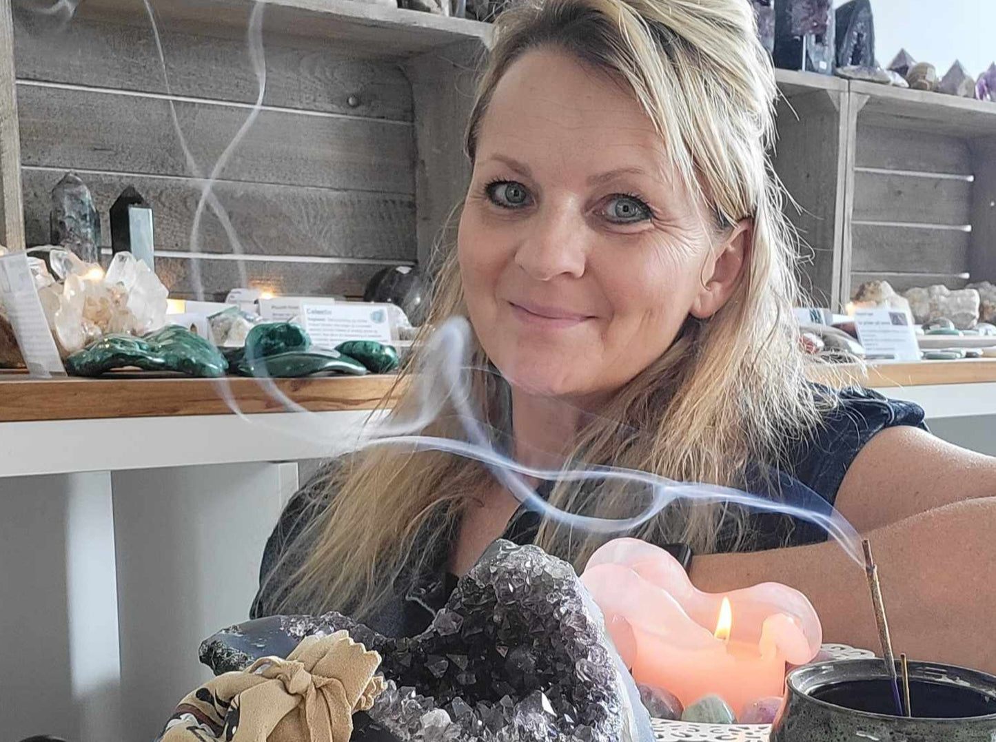 Rensning og opladning af krystaller Dette er ikke en salgsvare