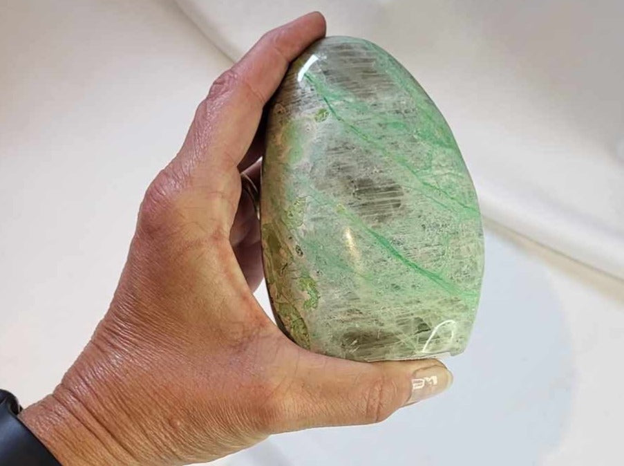 Månesten Grøn/ Garnierit