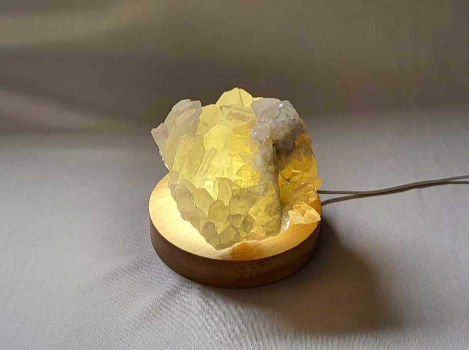 LED Træholder med lys - 10 cm