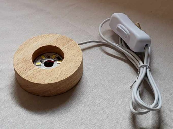 LED Træholder med lys - Lille