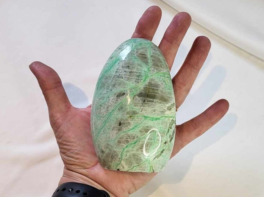 Månesten Grøn/ Garnierit