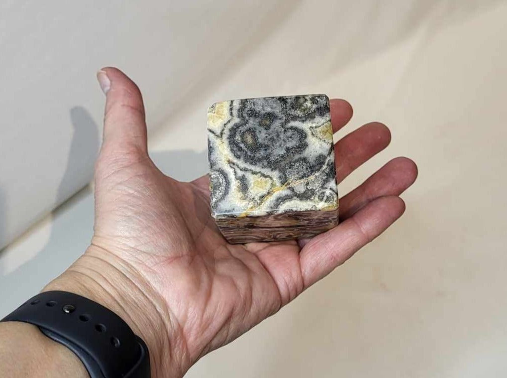 Zebra Calcit Terning