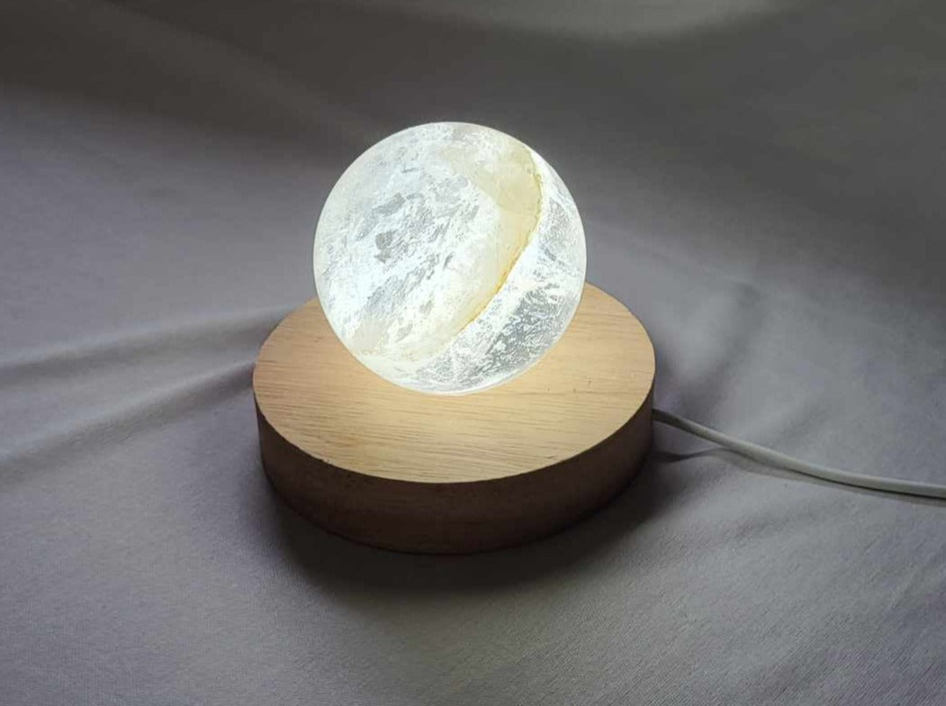 LED Træholder med lys - 10 cm