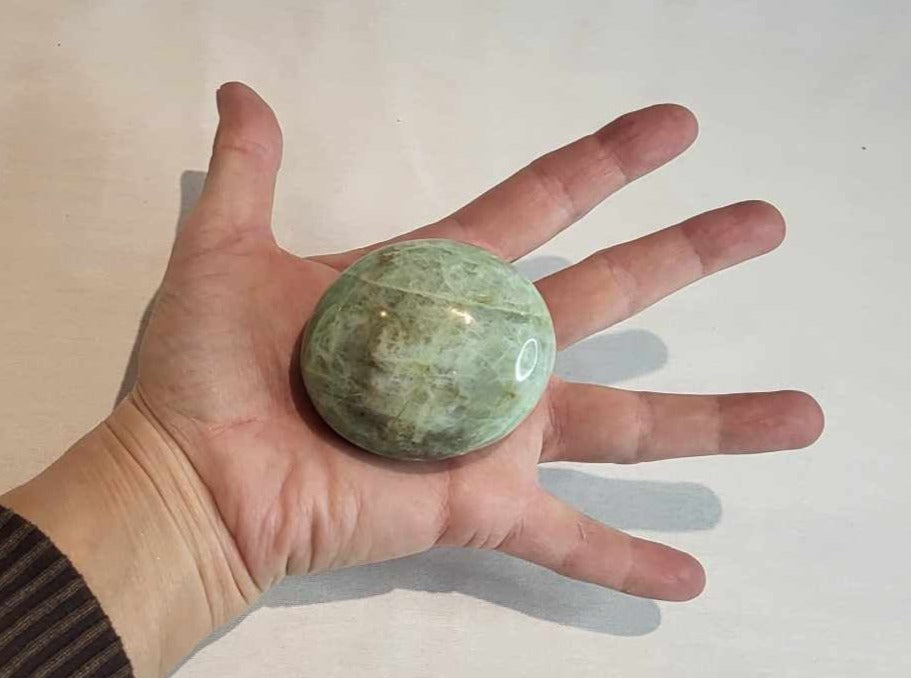 Månesten Grøn Palmstone