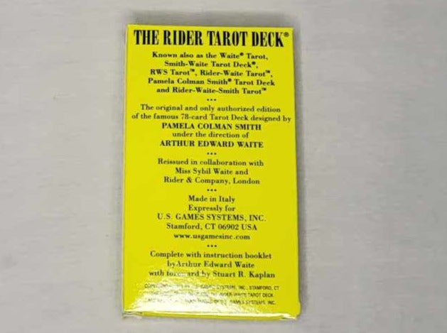 The Rider Tarot Deck
