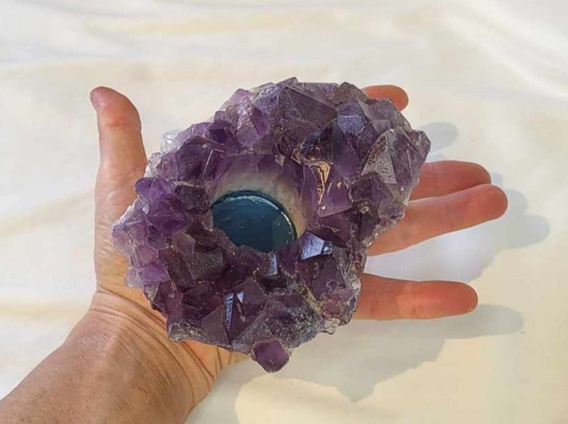 Ametyst Fyrfadsstage