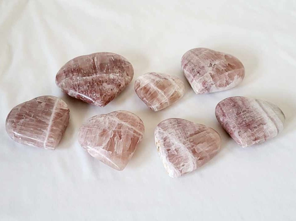 Rosa Calcit Hjerte