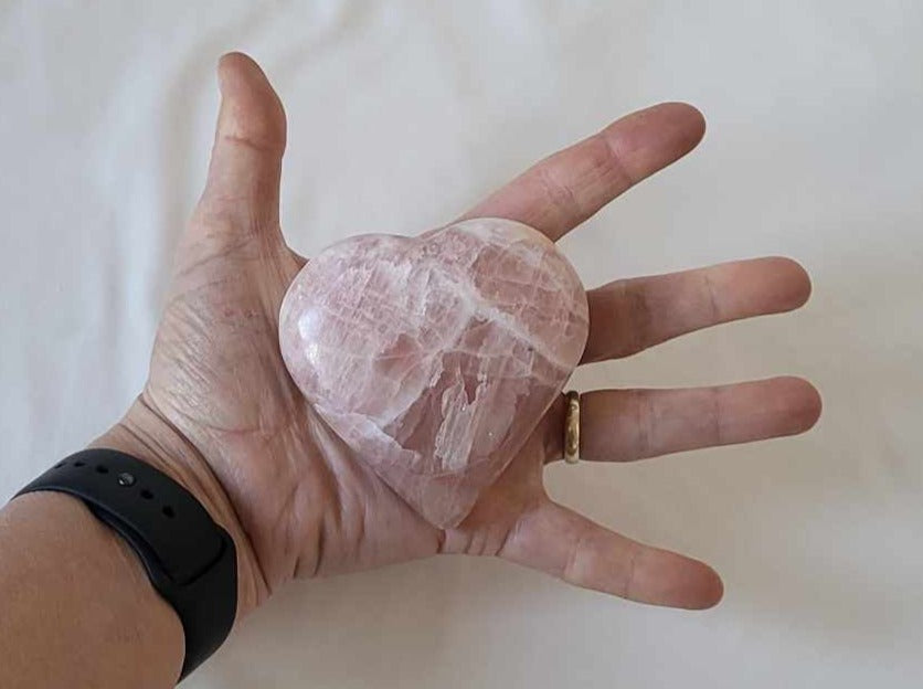 Rosa Calcit Hjerte