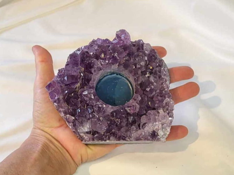 Ametyst Fyrfadsstage