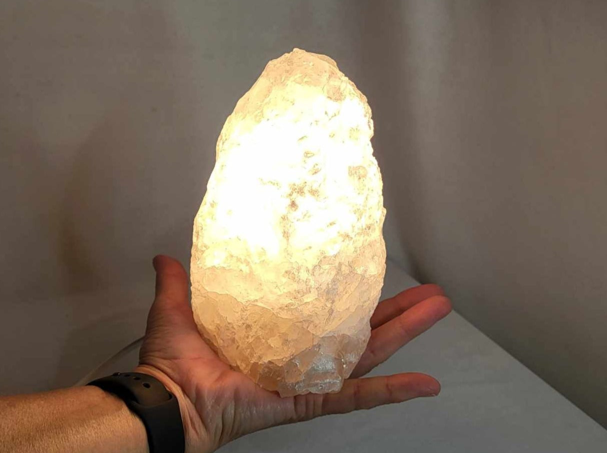 Bjergkrystal Lampe