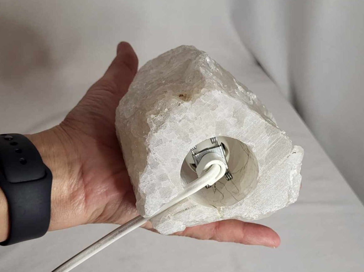Bjergkrystal Lampe
