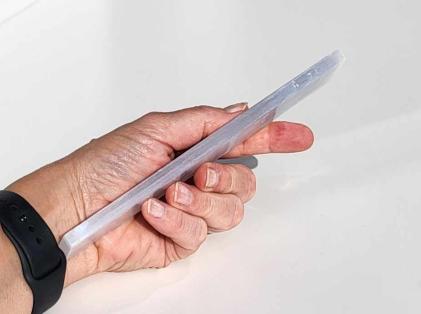 Selenit Plade 20x3 cm