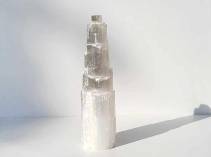 Selenit Lampe 30 cm