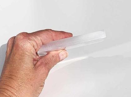 Selenit Plade 10 x 4 cm