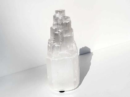 Selenit Lampe 20 cm