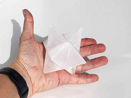 Selenit Merkaba 6 cm