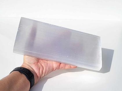 Selenit Plade 20 x 10 cm