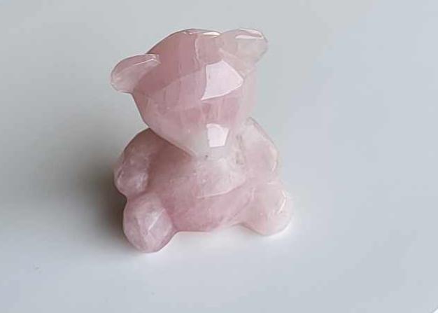 Rosakvarts Bamse 1,8 kg