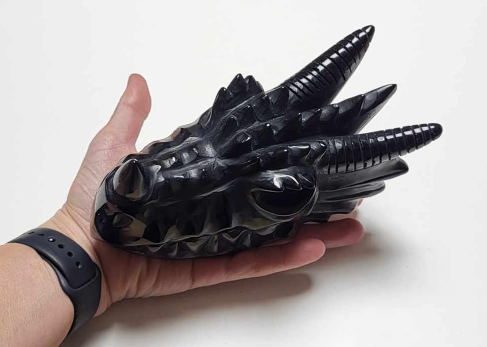 Drage Sort Obsidian 1.5 kg