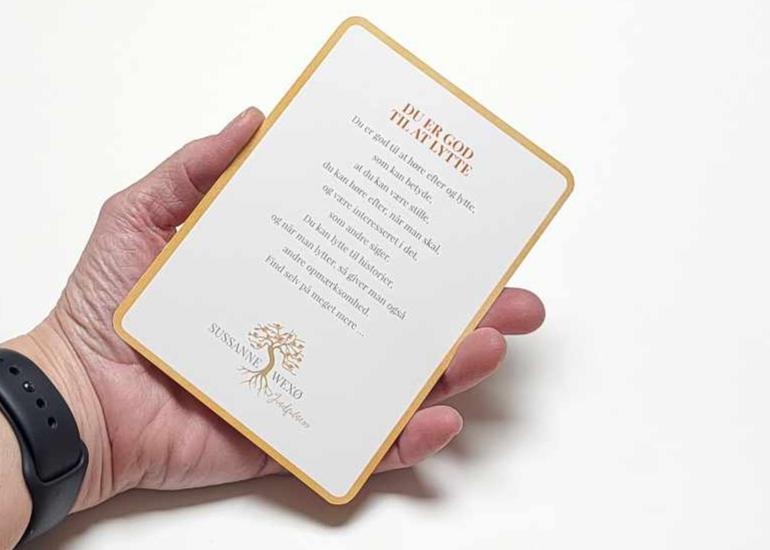 STYRKEKORT af Sussanne Wexø