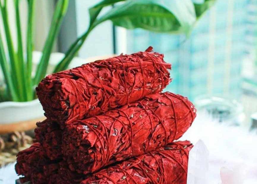 Hvid Salvie med Dragon Blood