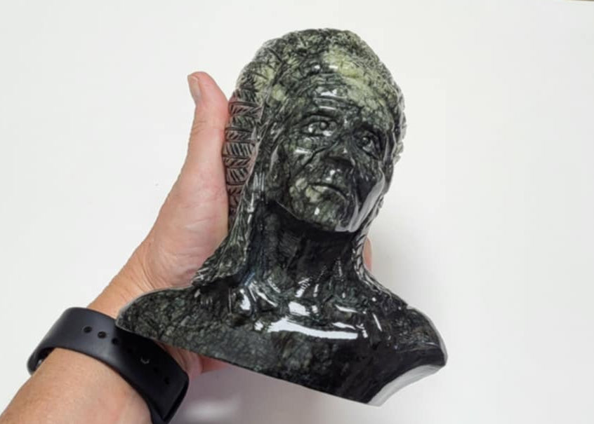 Indianere i Xiuyan Jade