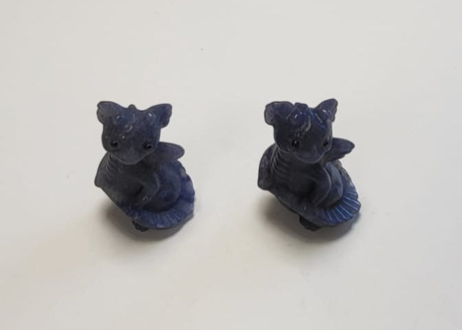 Baby Drage Blå Aventurin