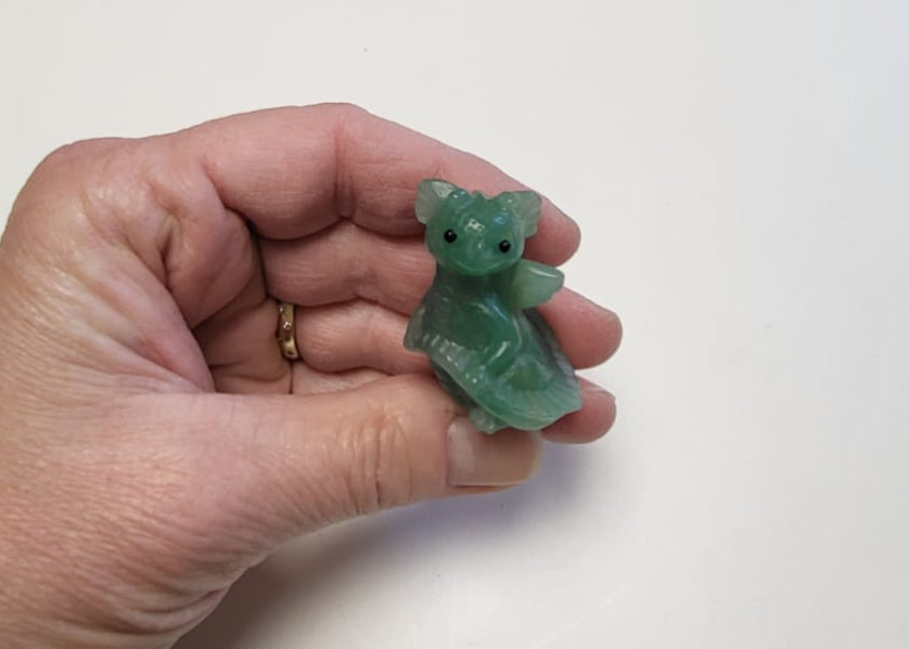 Baby Drage Grøn Aventurin