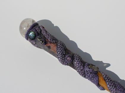 Antik Healerstav fra Tibet