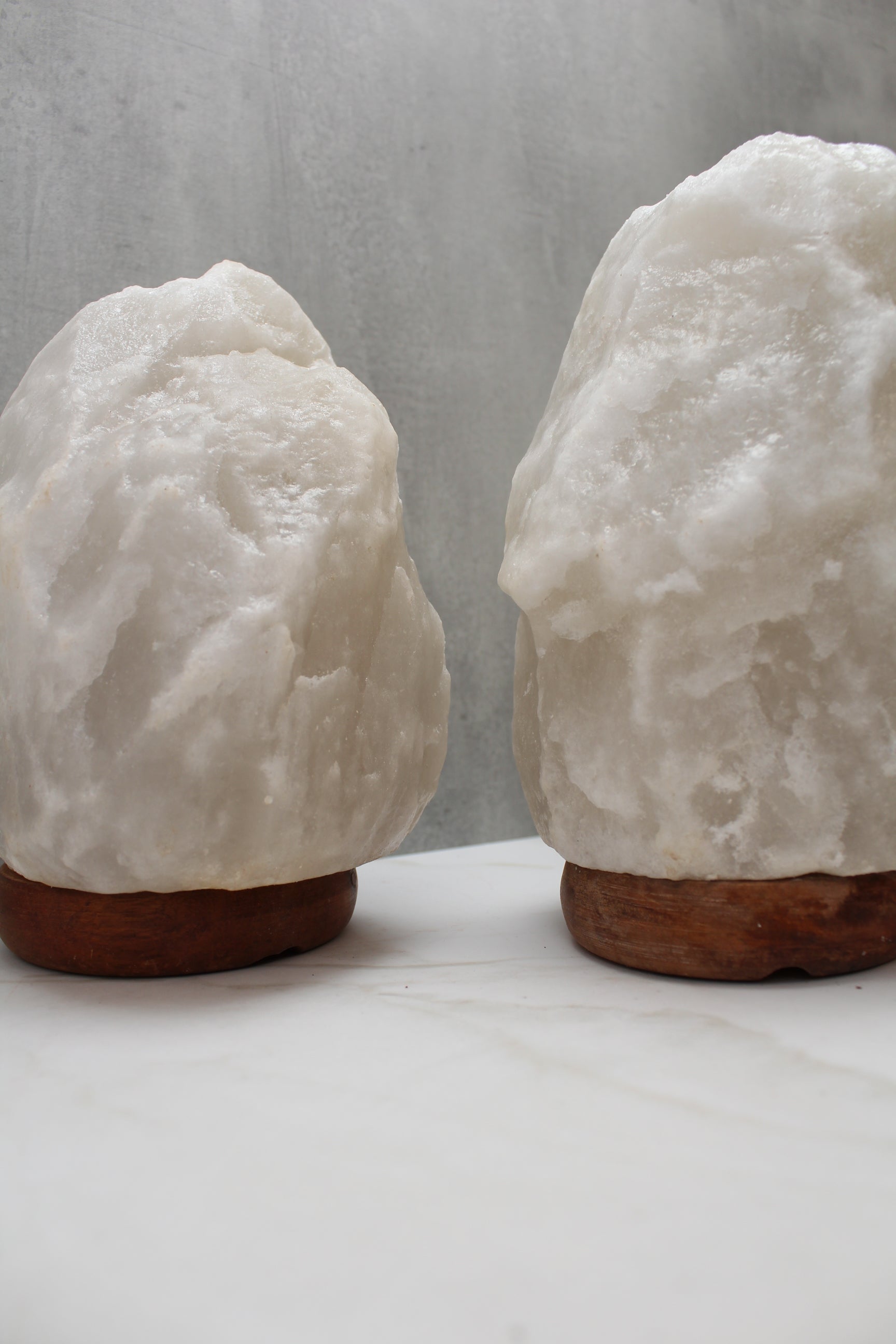 Himalaya Saltlampe Hvid 2-3 kg