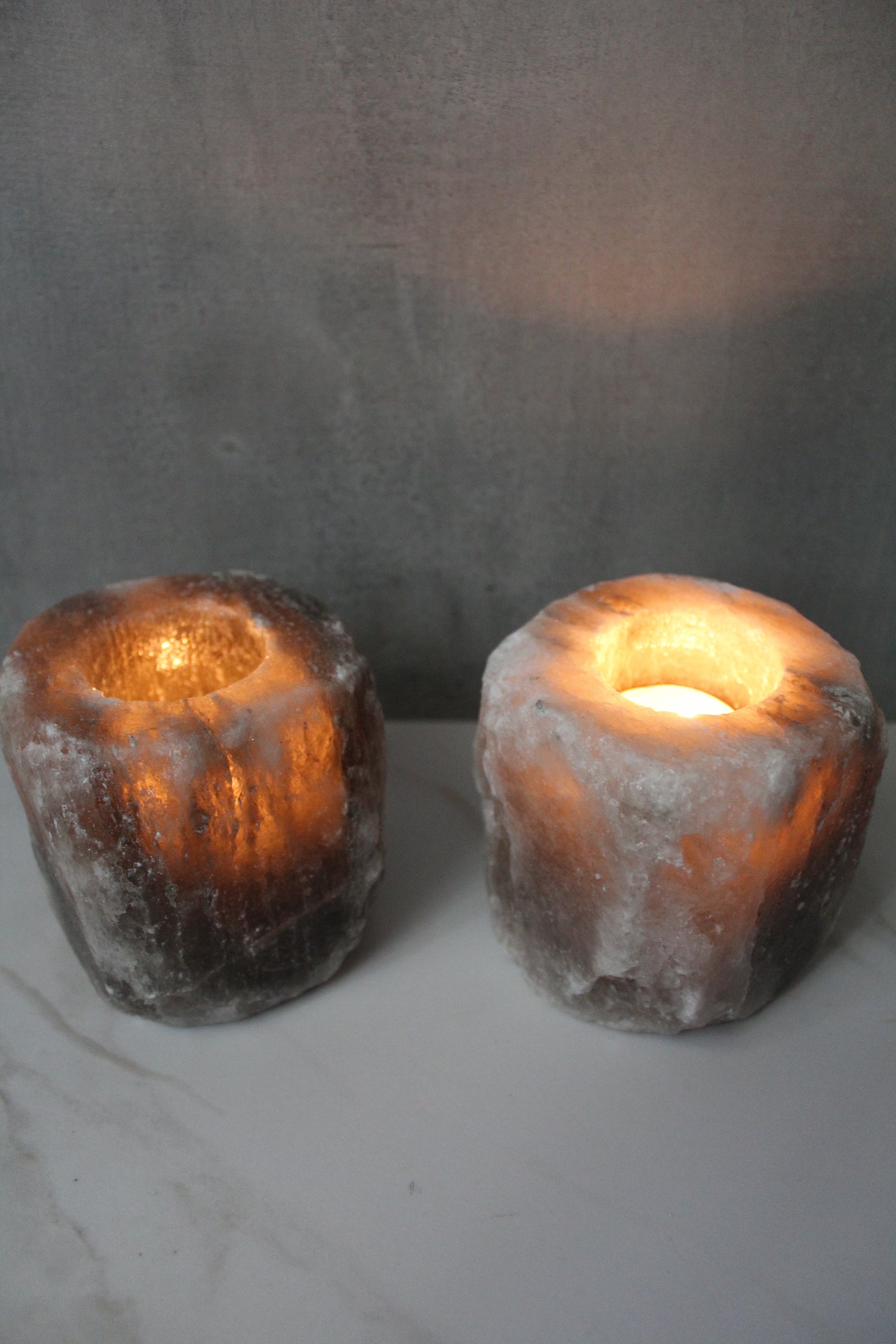 Himalaya Fyrfadsstage Grå