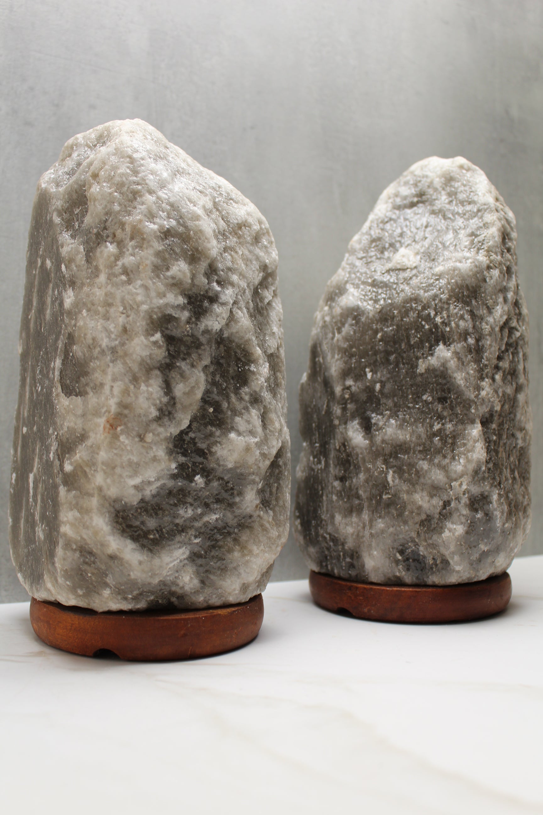 Himalaya Saltlampe Grå 4-6 kg