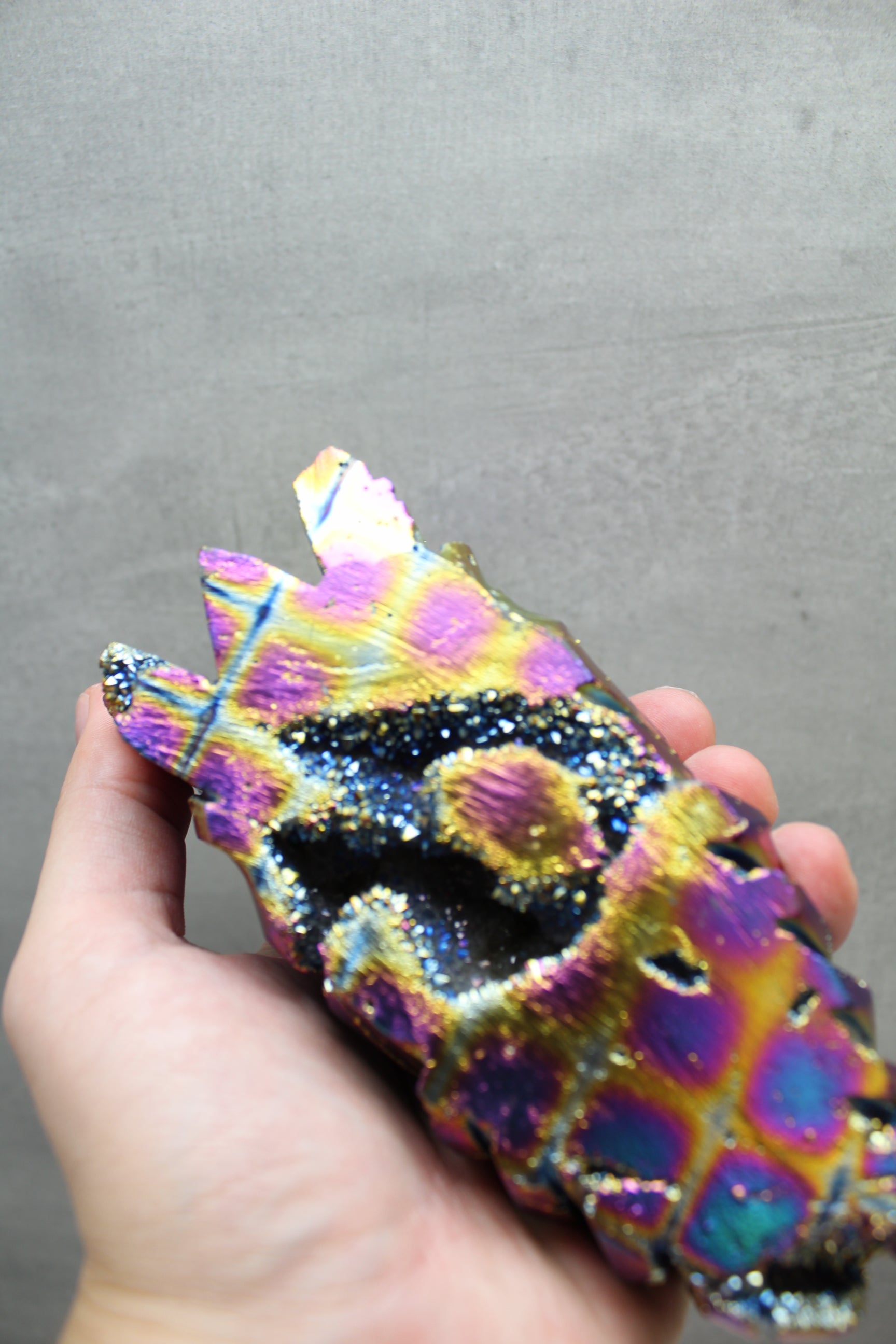 Krystaldrage - Aura Sphalerit - 875g