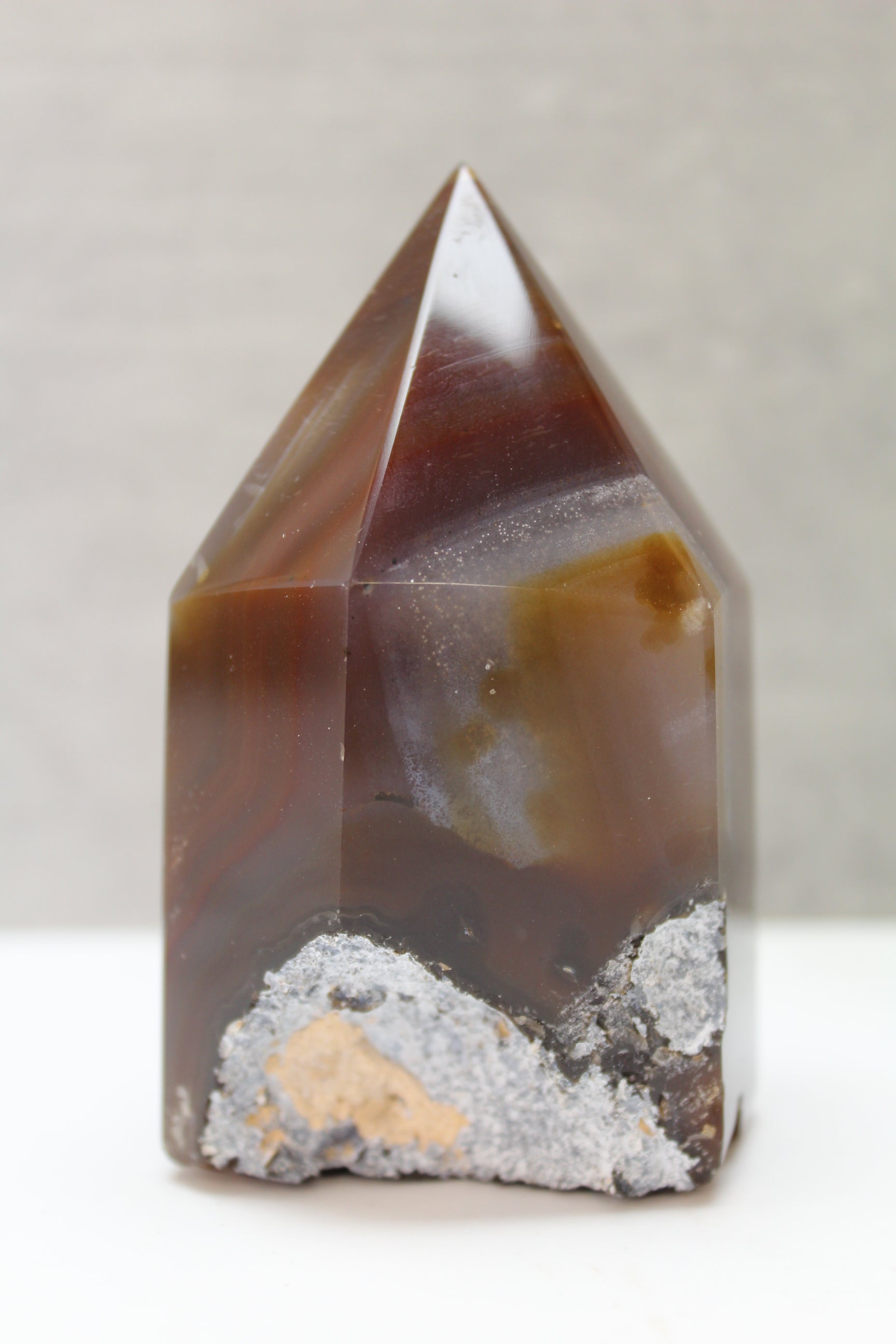 Brun Agat Spids - 309g