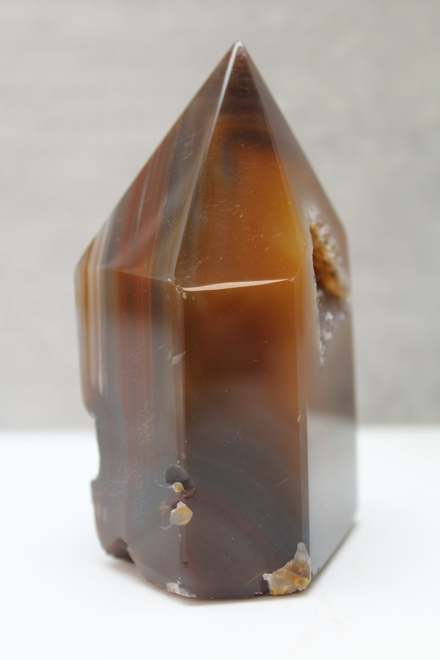 Brun Agat Spids - 309g