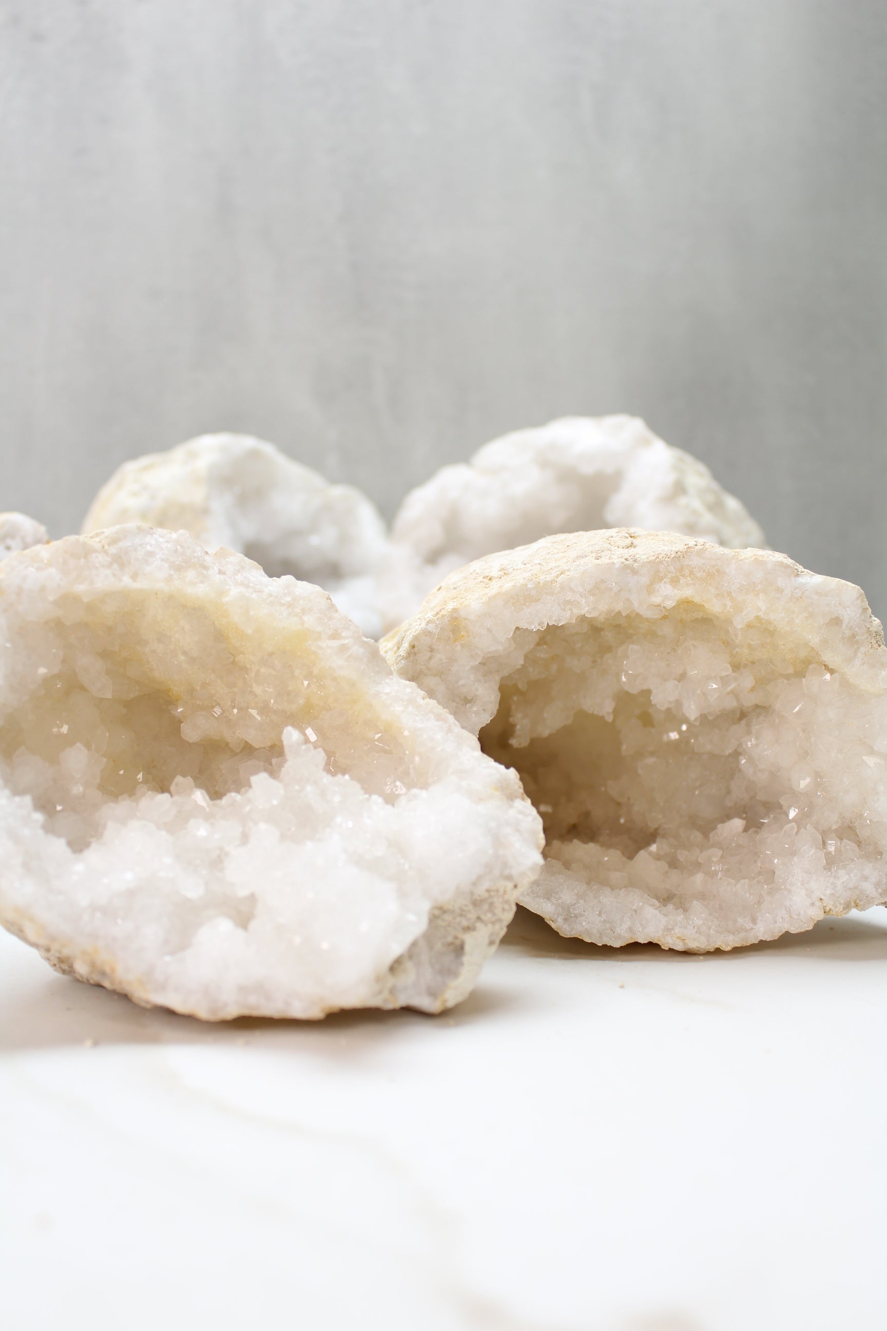 Kvarts Geode Sæt - Small