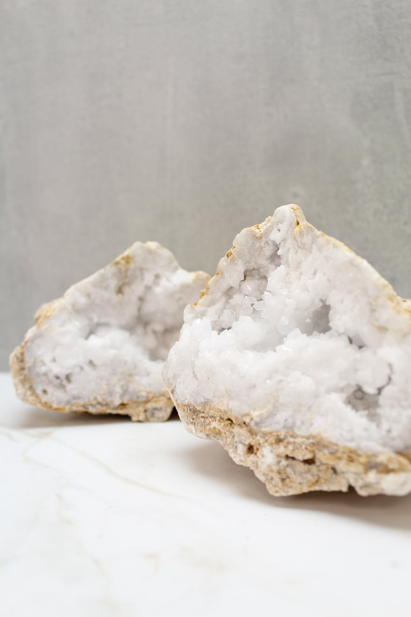 Kvarts Geode Sæt - Small