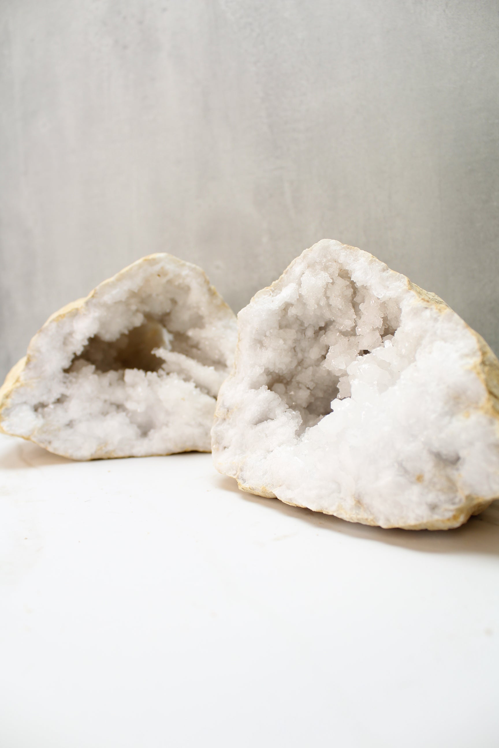 Kvarts Geode Sæt - Large