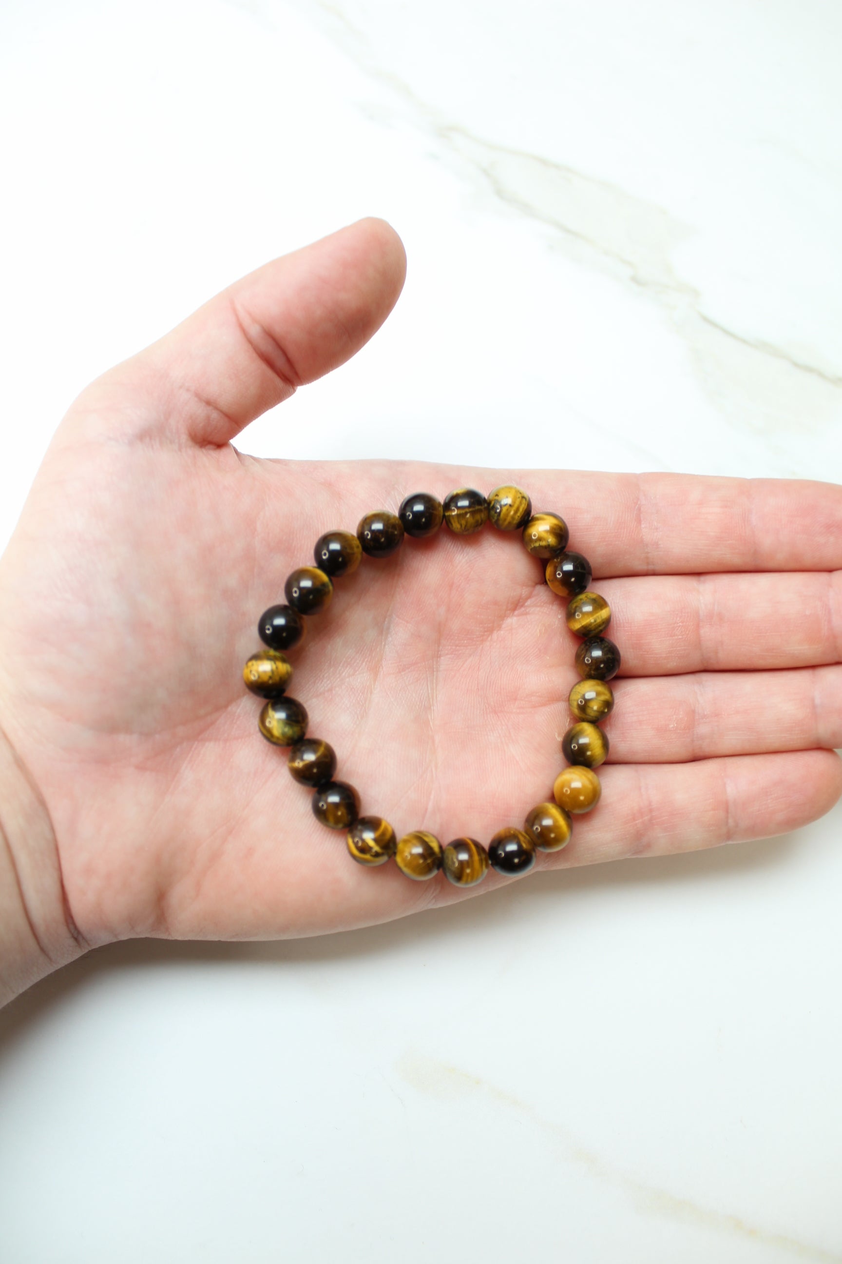 Tigerøje Armbånd - 8mm