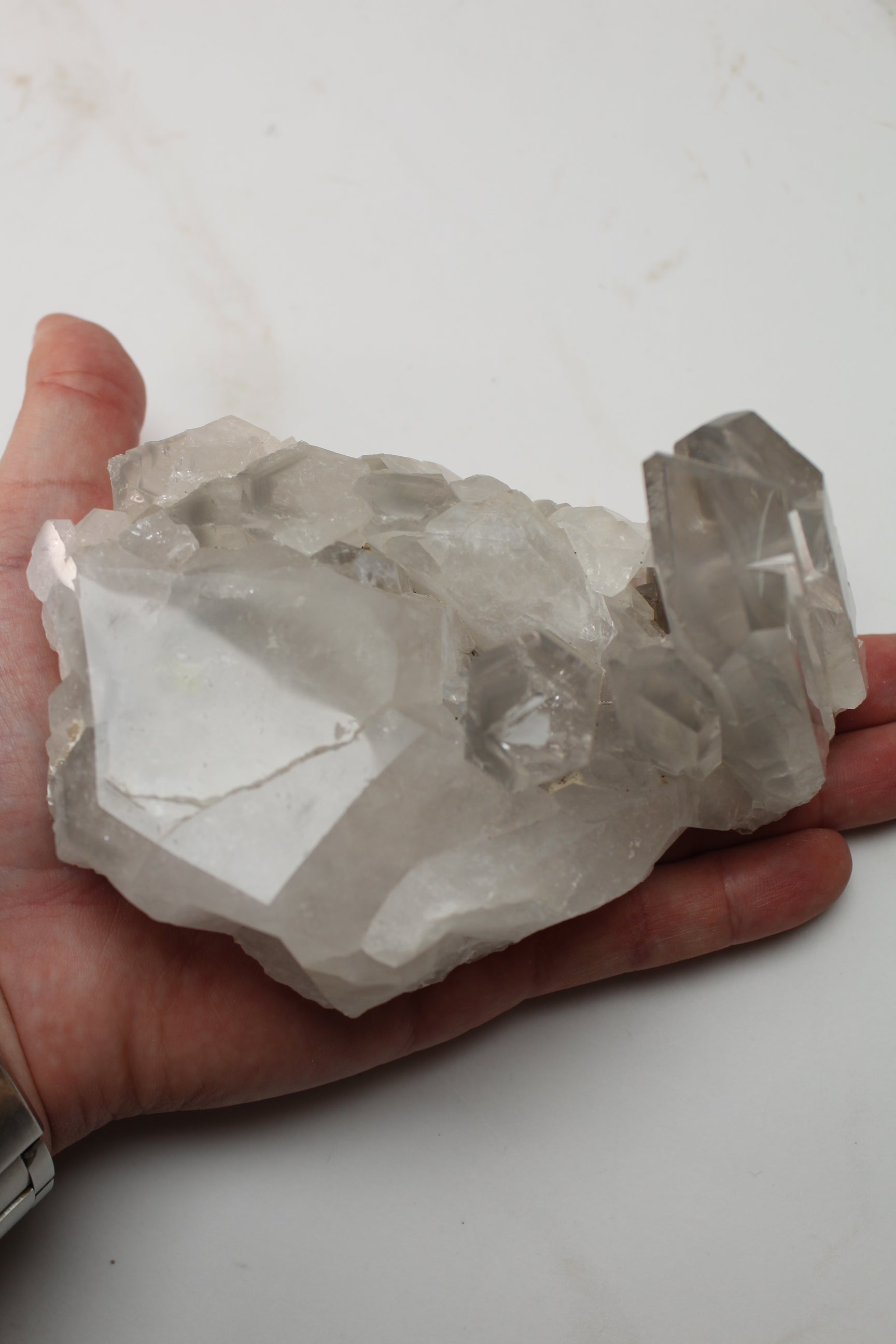 Bjergkrystal Klynge - 700g