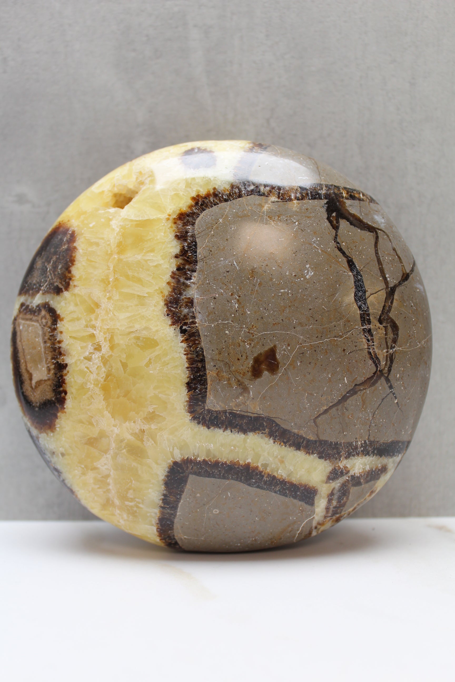 Gul Septarie UFO - 775g