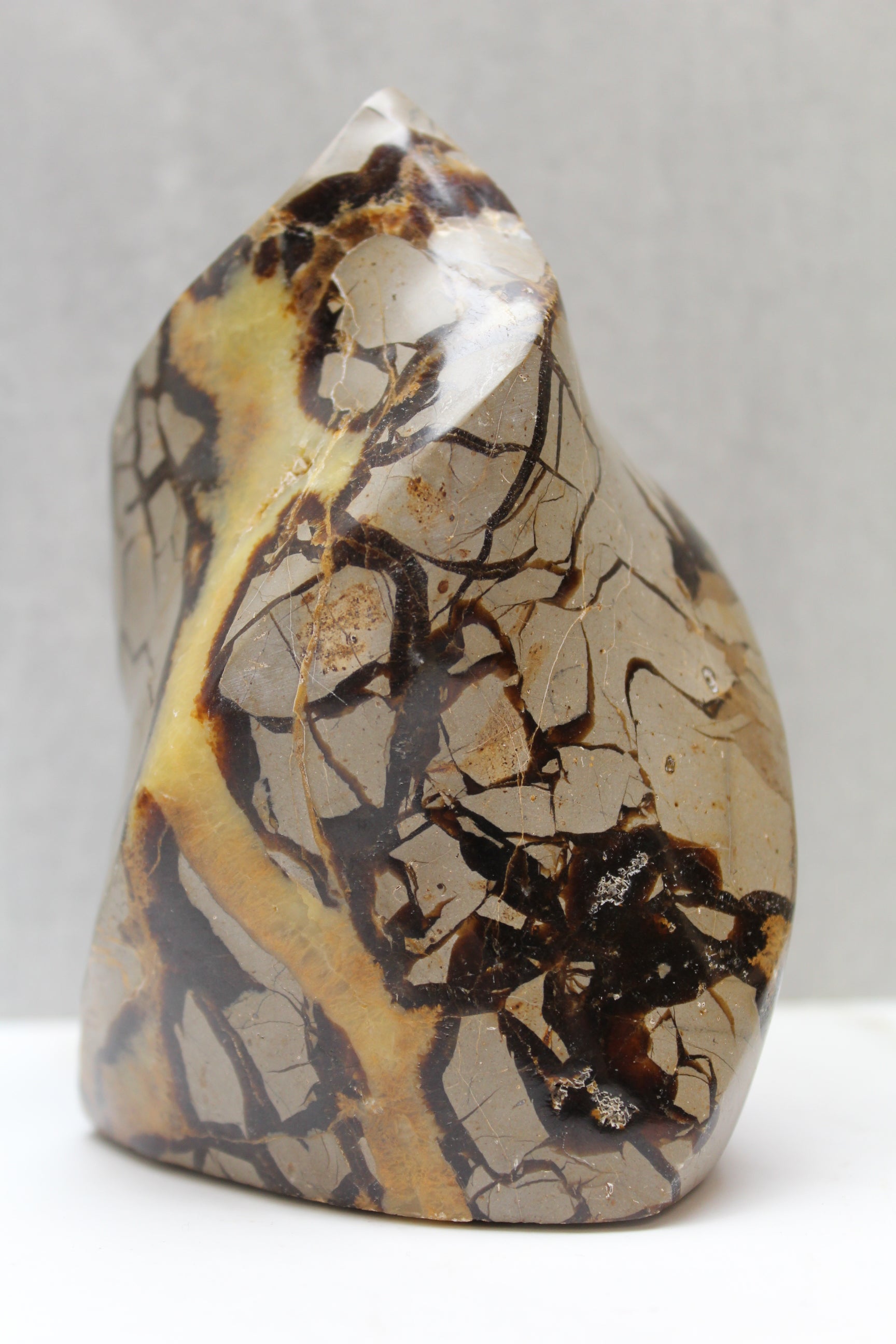 Gul Septarie Tårn/Swirl - 800g