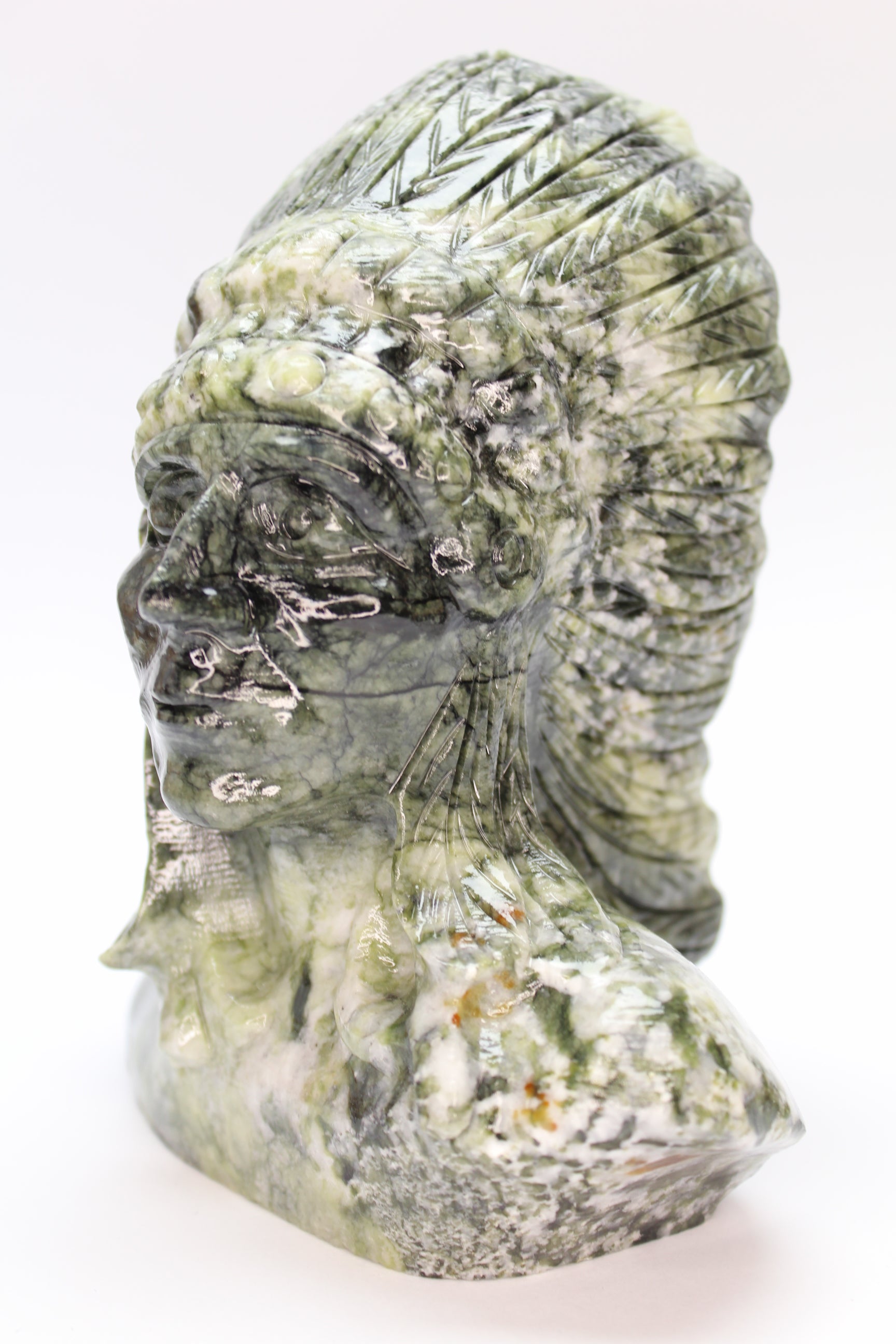 Indianere i Xiuyan Jade