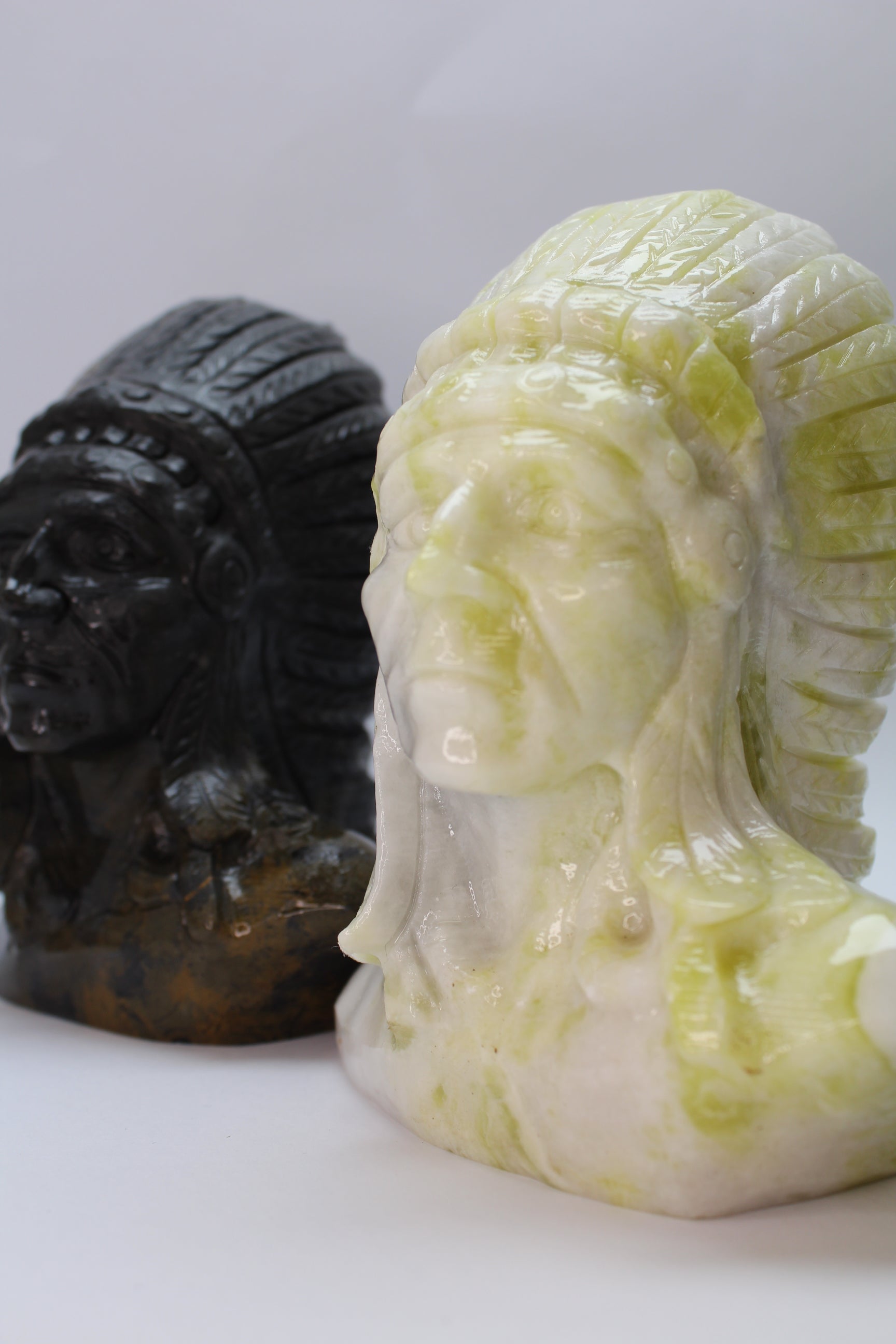 Indianere i Xiuyan Jade