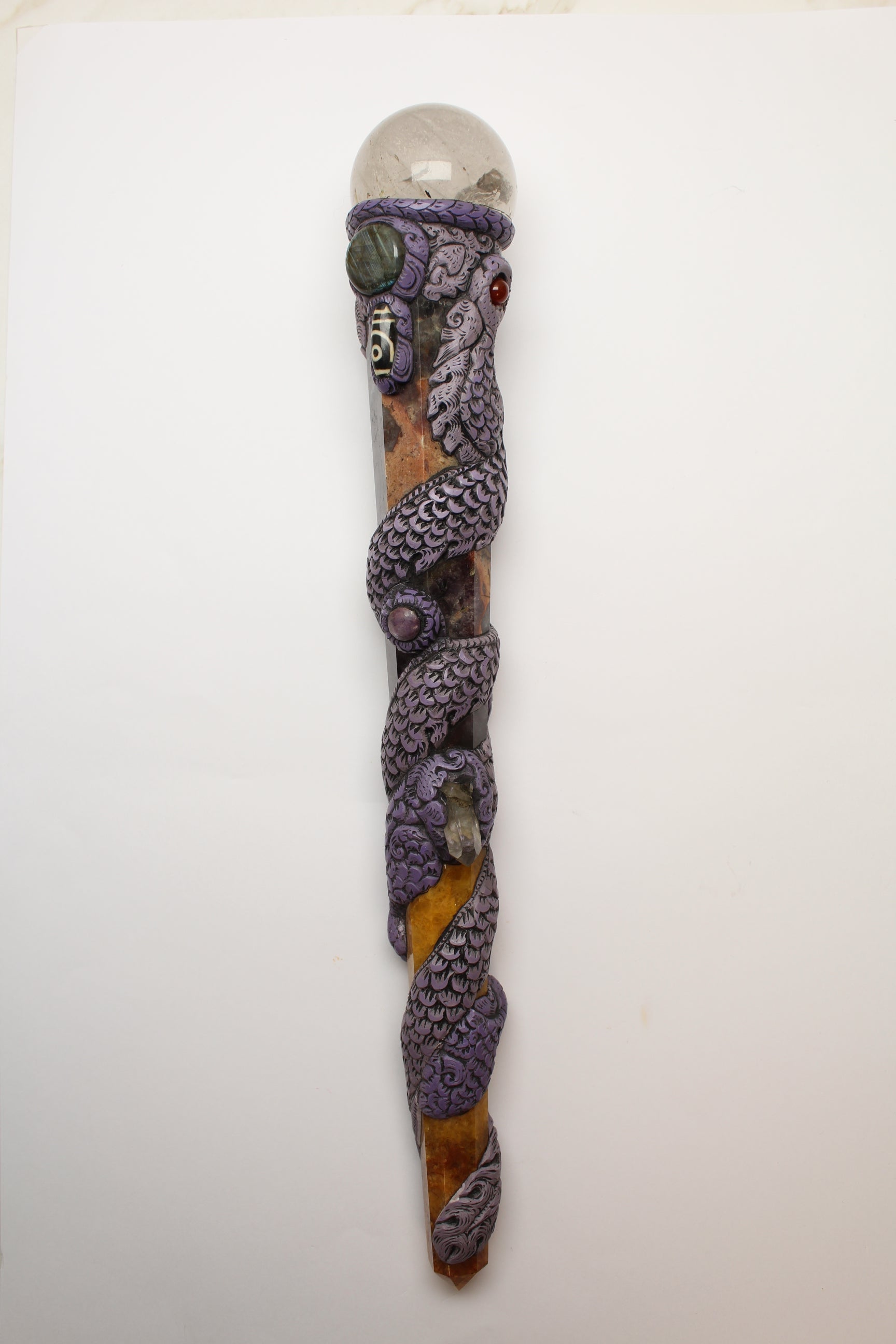 Antik Healerstav fra Tibet