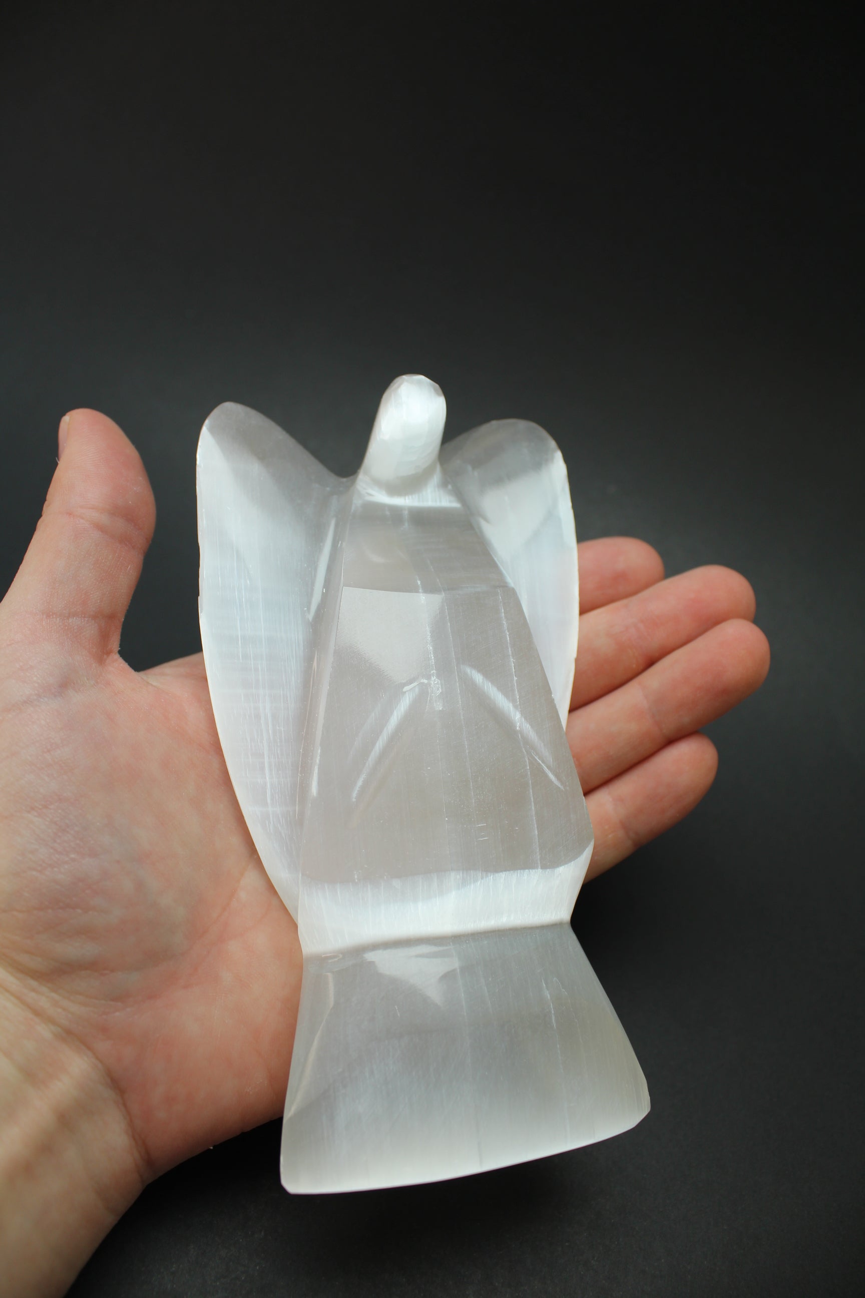 Selenit engel - 15cm