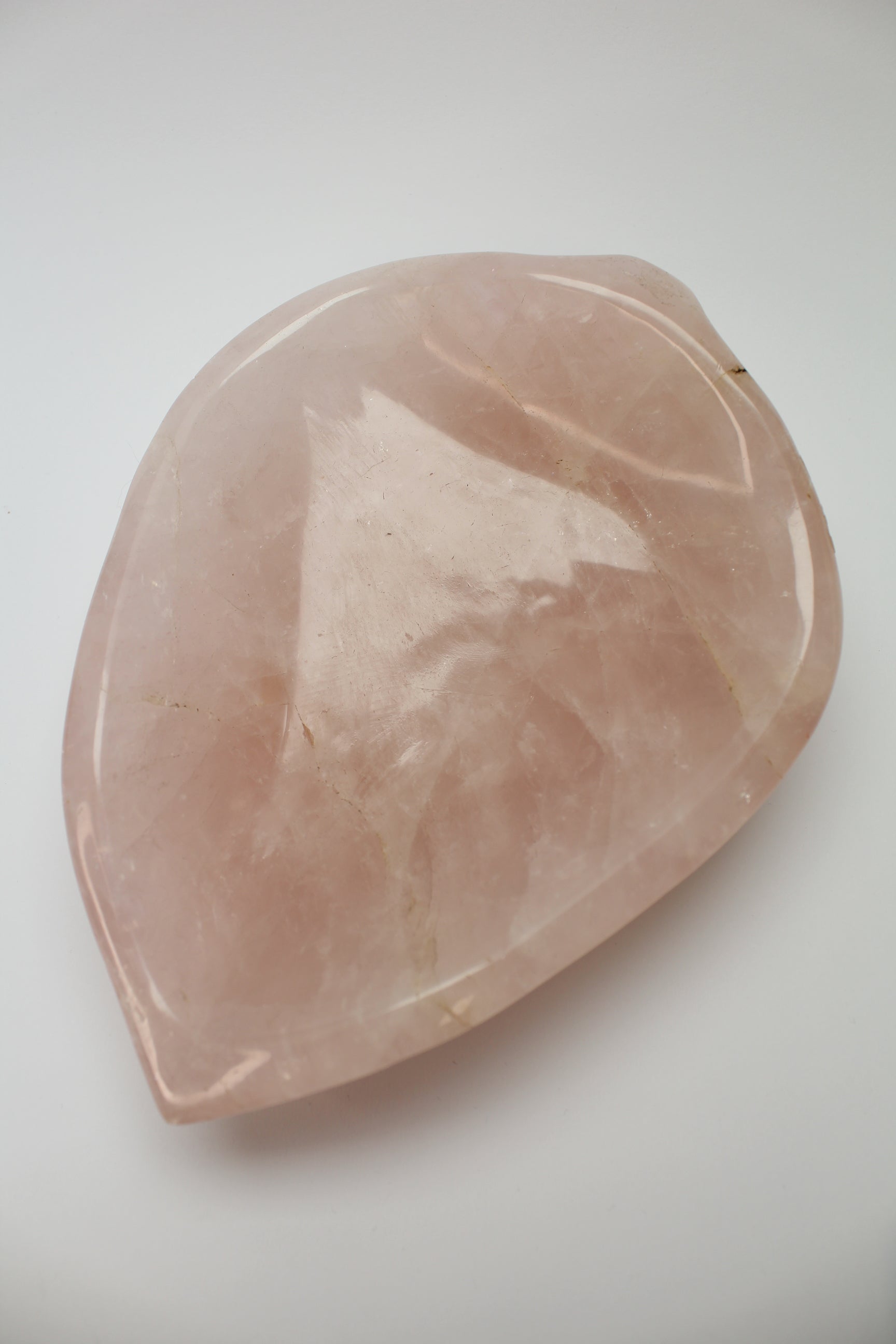 Rosakvarts skål - 1.9kg