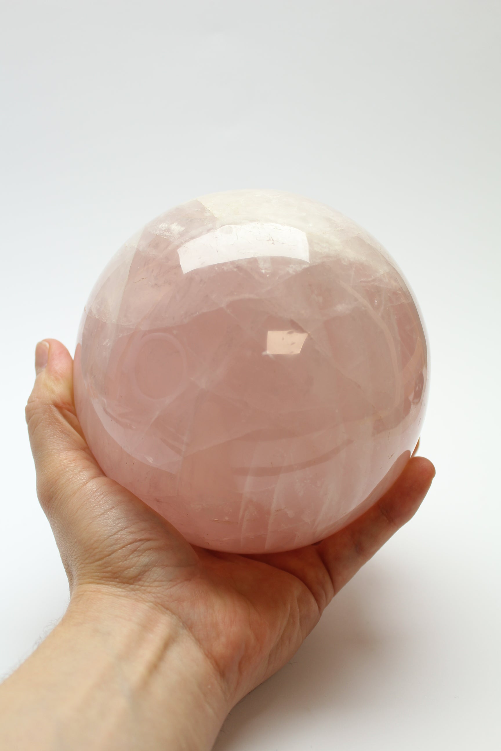 Rosakvarts Kugle - 3.6kg